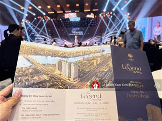 Chủ đầu tư công bố giỏ hàng mới nhất dự án the legend đà nẵng view paranoma cực đẹp ngắm pháo hoa