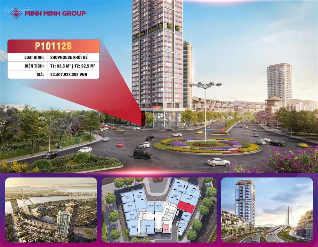 Mở bán căn shophouse khối đế đường ngô quyền, giá chủ đầu tư sun group