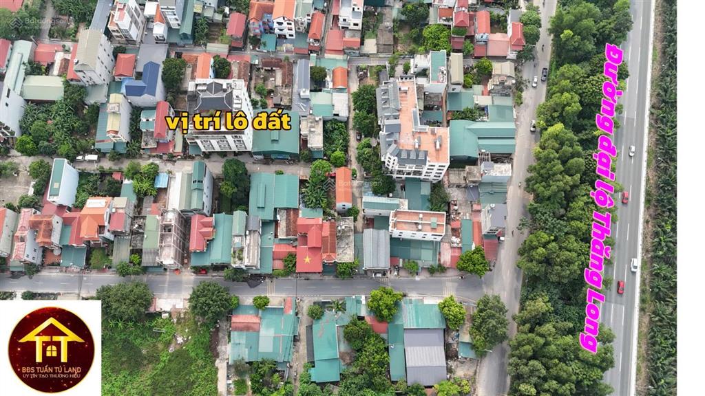 Bán 58m2 đất thổ cư vỉa hè 2.5m vân côn an khánh  cách đại lộ thăng long 50m