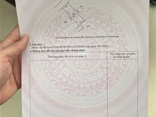 Bán 55m² đất thổ cư trung tâm quyết tiến, vân côn an khánh