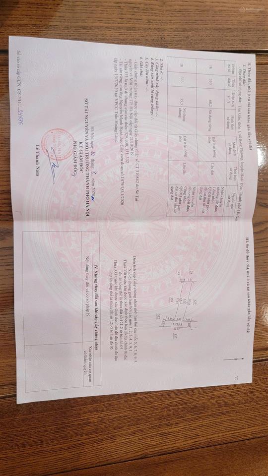 Chính chủ bán 68m2 đất trại gần song phương  sơn đồng đón sóng nhà ga metro đường vành đai 4