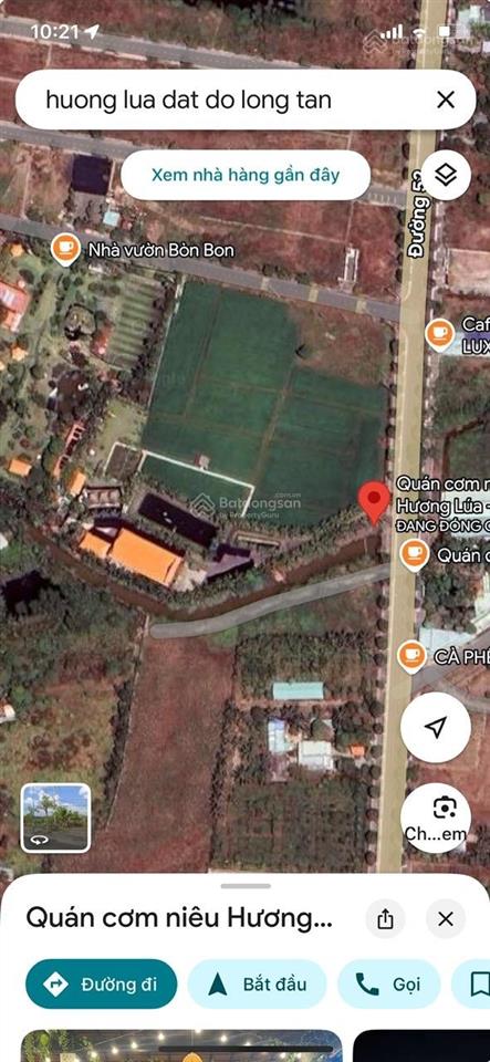 Bán đất phủ hồng 2 mặt tiền đường, mỗi mặt tiền 100m, đường tỉnh lộ 52, trên đất có 3 căn nhà gỗ