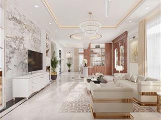 Bán căn áp góc 104m2 gần khu văn phòng, đường lớn vinhomes đan phượng. vốn 6 tỷ, miễn gốc lãi 24th