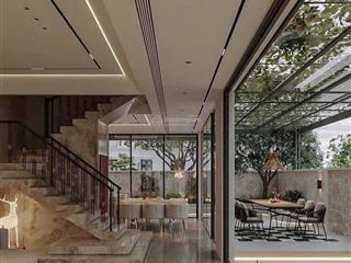 Biệt thự sân vườn view hồ, công viên, chung cư giá chỉ từ 166tr/m2 cách hồ tây 15p. quỹ ngoại giao
