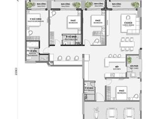 Bán sky linked villa căn góc 4pn, 242m2, chỉ 6 căn, celadon city q. tân phú, xe hơi đậu trước nhà