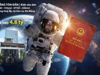 Nhà tôn đản 2 tầng, kiệt oto 428 full nội thất mới cứng