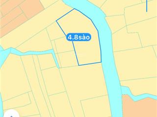 Bán đất mặt sông xã phú đông gần 5000m2, sổ đỏ giá rẻ
