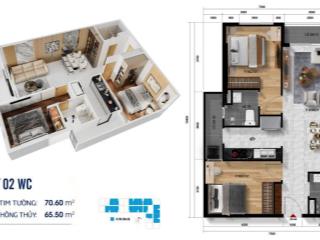 Cawn 2pn 2wc symlife, 2,6 tỷ, 70m2, view đẹp, tt 21% tới nhận nhà, ân hạn gốc lãi 2 năm 0949 651 ***