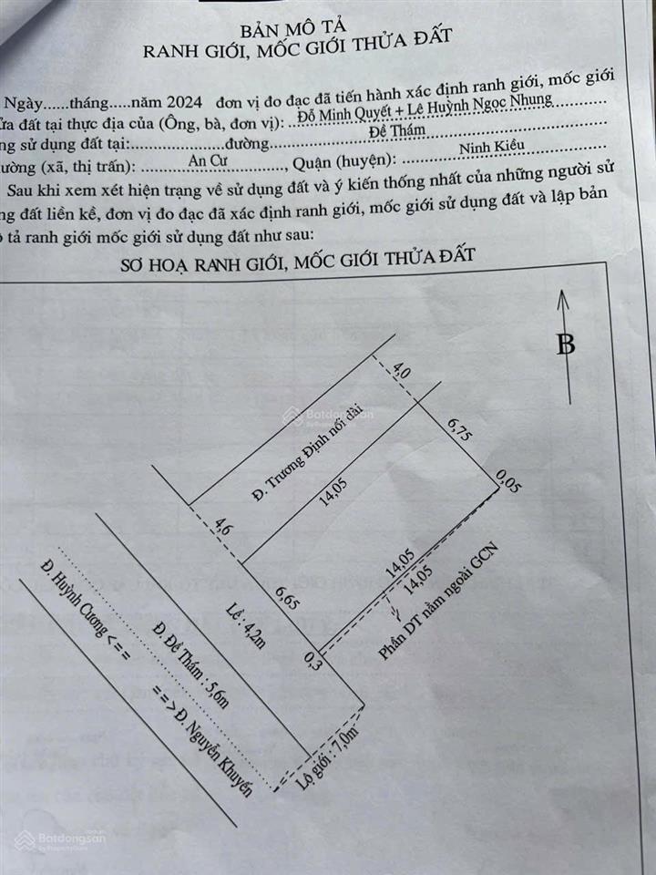 Bán nhà mặt tiền đường đề thám, khu tập trung kinh doanh, mua bán, ăn uống, gần bến ninh kiều