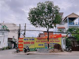 Bán nền góc 2 mặt tiền đường nguyễn đệ, gần đường cmt8, trường cao đẳng kinh tế kỹ thuật cần thơ