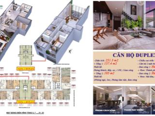 Duy nhất 1 căn duplex đẳng cấp nhất tại chung cư eden garden