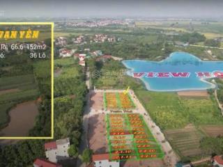 Bán đất đấu giá vạn yên tiến thắng . dt66m mt6 giá 2,45 tỷ đường vỉa hè 10m