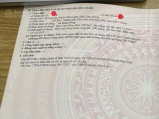 Giá rẻ cho khách đầu tư, 202m2 đất sẵn thổ cư ngay ql20 chợ lộc an