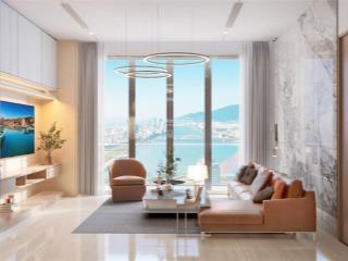 Bán căn hộ 2pn tầng cao view trực diện sông hàn, pháo hoa cực đỉnh, cho thuê 25tr/ tháng  gốc cđt