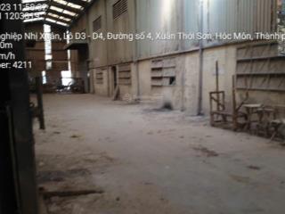 Bán kho, nhà xưởng khu công nghiệp nhị xuân  hóc môn, 50 tỷ, diện tích 7.385 m2