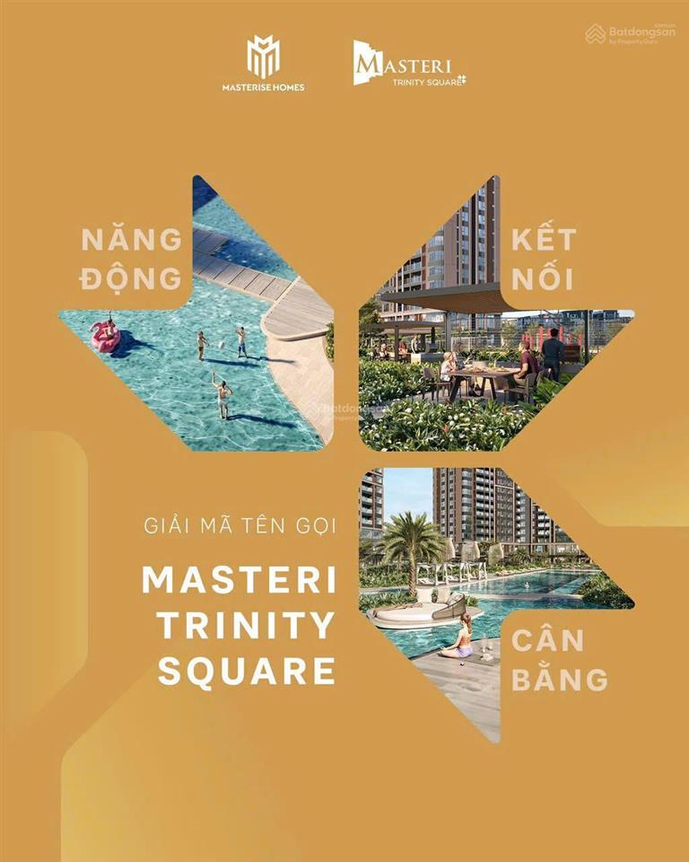 Masteri trinity square vị trí tâm điểm ocean park 2 đặc quyền kết nối không giới hạn