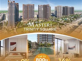 Duy nhất căn cao tầng masteri trinity 2pn góc giá tốt nhất thị trường