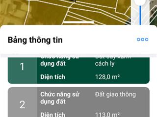 1300m2 thổ cư 877m2  đối diện đh nông lâm