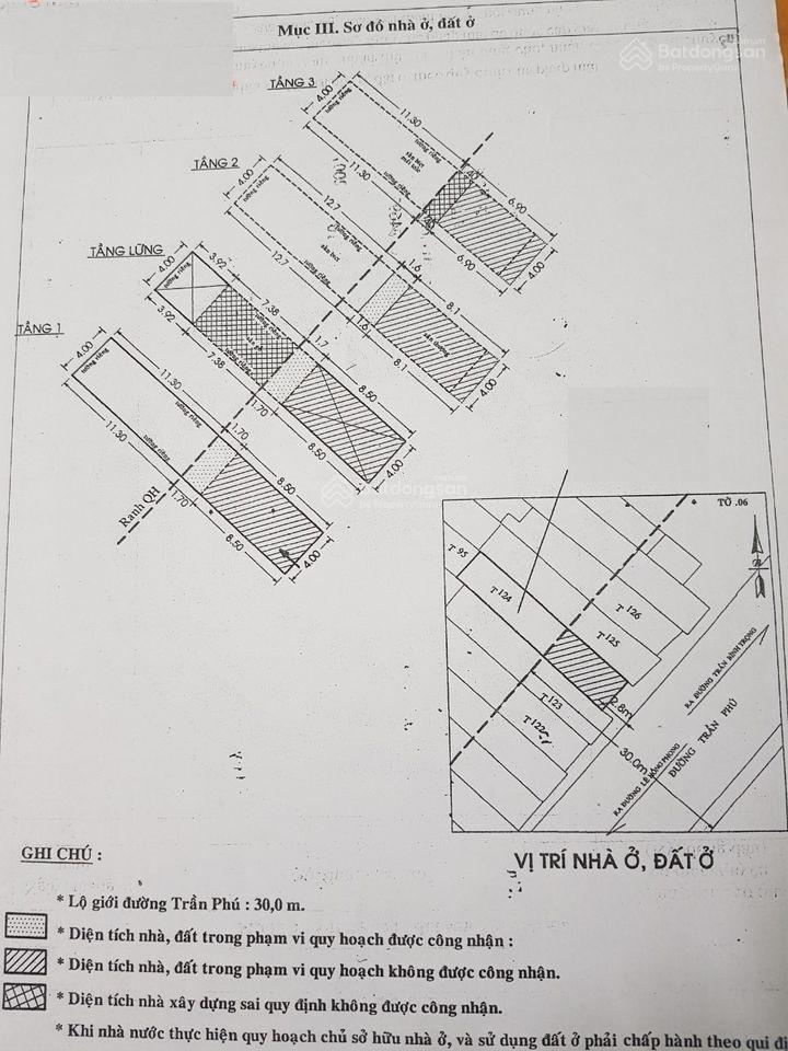 Nhà mặt tiền trần phú cách q1 & q3 chỉ 500m, dt 4x21.5m, 4 tầng, giá 18 tỷ