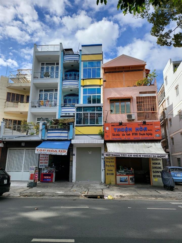 Nhà mặt tiền trần phú cách q1 & q3 chỉ 500m, dt 4x21.5m, 4 tầng, giá 18 tỷ