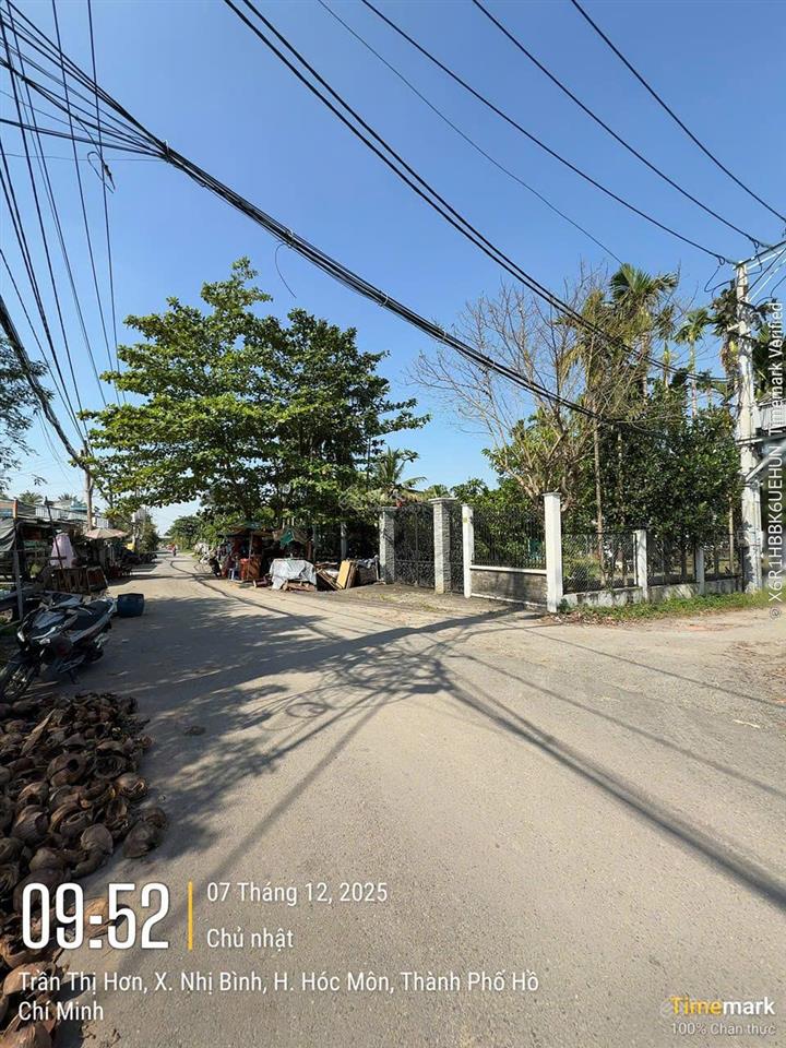 Bán 1078m2 nhị bình quy hoạch khu dân cư hiện hữu, đường nhựa thông 8m