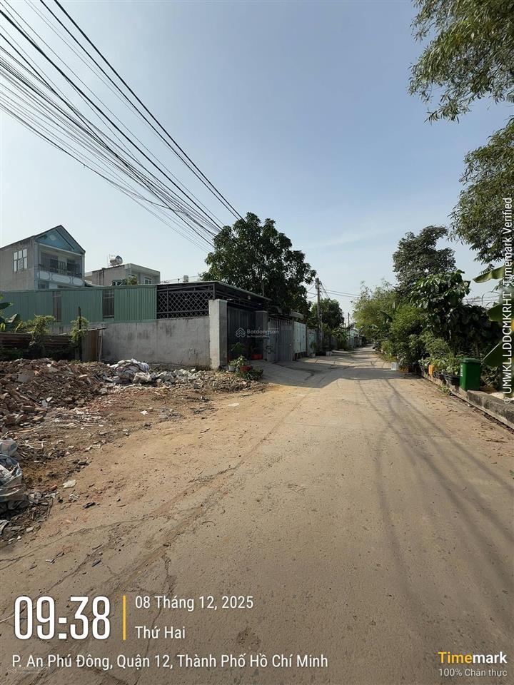 Bán đất 5x40m mặt kênh tl15, đường thông ra sông sài gòn, bê tông 7m
