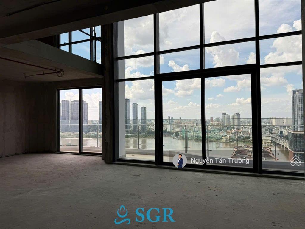 Tấn trường bán duplex 4pn  thủ thiêm zeit river  183m2 giá 63 tỷ  tầng cao nhất