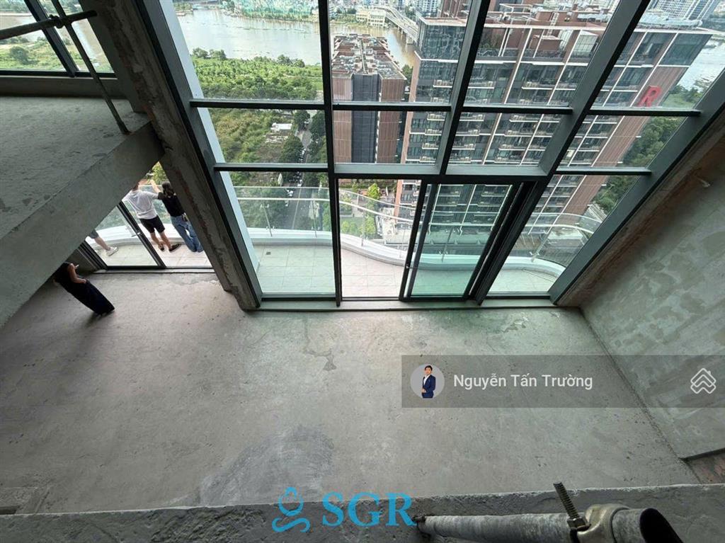 Tấn trường bán duplex 4pn  thủ thiêm zeit river  183m2 giá 63 tỷ  tầng cao nhất