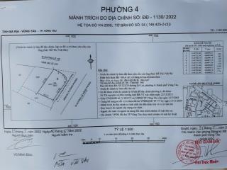 Bán nhà c4 căn góc khu nội bộ đường lê lợi  s=166m2=10x17m p.4  nơi đáng sống tại tp. vt 17 tỷ