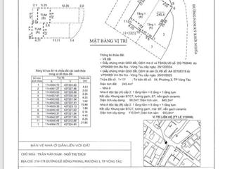 Bán tòa nhà căn hộ dịch vụ mặt tiền lê hồng phong 246m2=12,5x21m =8 tầng  hđ thuê 200tr/th 79 tỷ