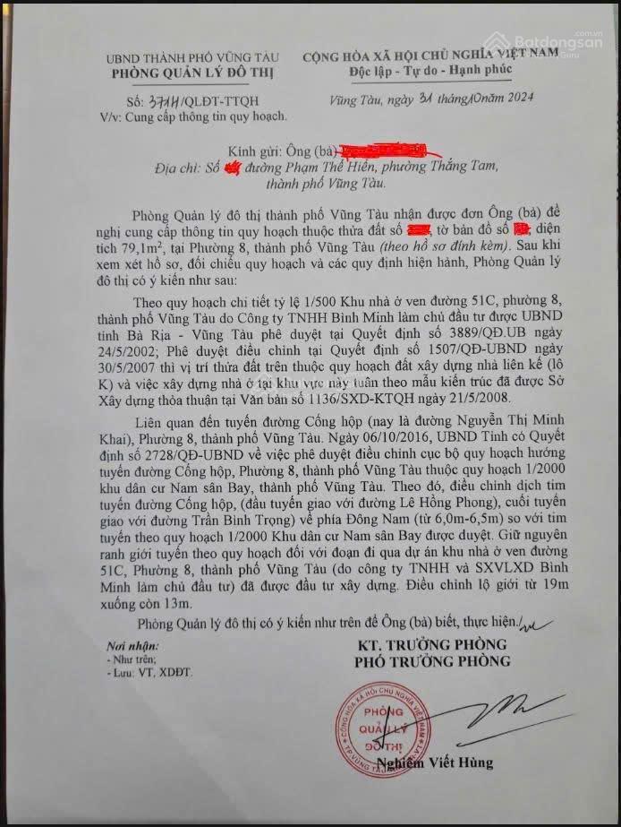 Bán nhà mặt tiền nguyễn thị minh khai  gần bãi sau vũng tàu  s=80m2=5x16m =3 tầng mới  12,5 tỷ