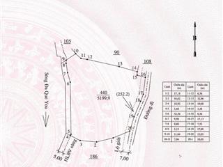 Cần bán gấp 5199m2 có 100m2 ont, giáp suối, gần thác bảo đại thuộc xã tà hine, tỉnh lâm đồng