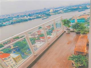 Bán căn hộ tại river garden thảo điền gồm 3 phòng ngủ view sông có diện tích 150m2