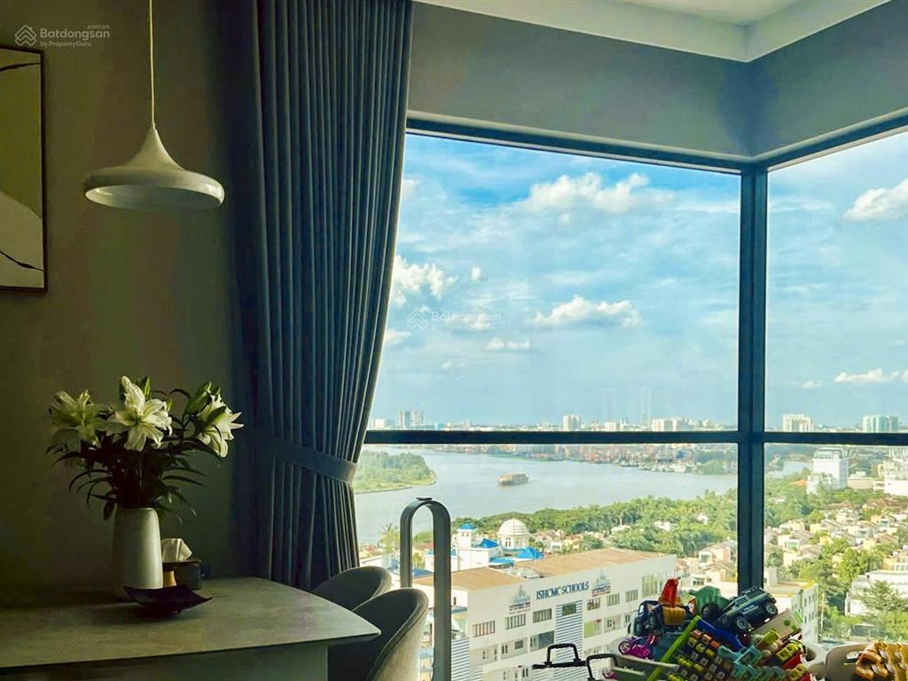 Bán căn hộ q2 thảo điền tháp t3 với 3 phòng ngủ view sông & thành phố có sổ hồng
