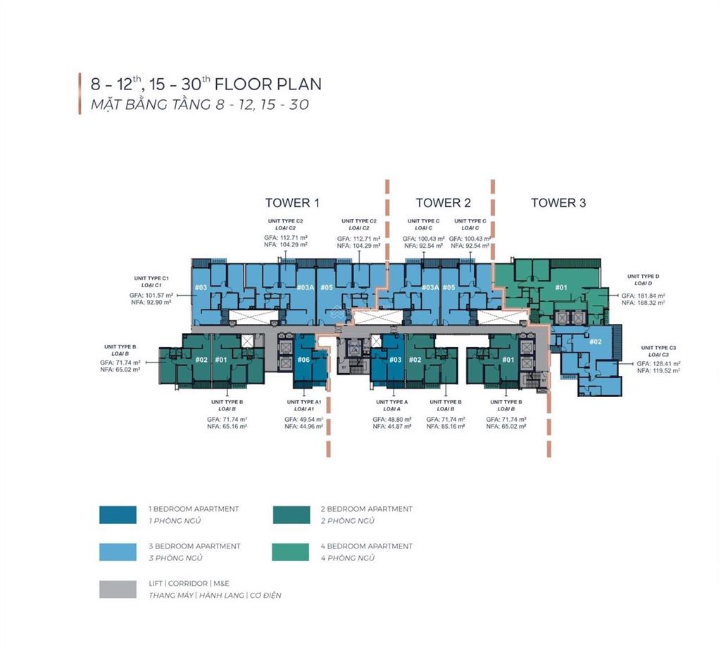 Bán căn hộ q2 thảo điền tháp t3 với 3 phòng ngủ view sông & thành phố có sổ hồng
