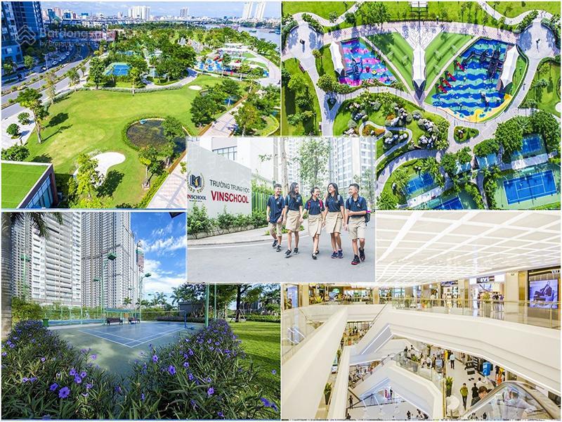 Căn hộ bán tại vinhomes central park tầng cao thuộc landmark plus gồm 2 phòng ngủ diện tích 82,1m2