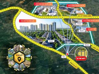 Bán đất 2 mặt tiền kinh doanh, lk27 lô đất vàng quốc oai, 78.4m², đã có sổ cơ hội sinh lời cao