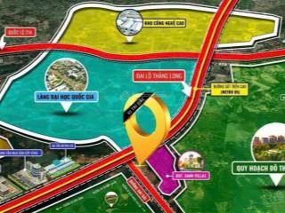 Chủ bán gấp lô đất 85.6m², gần ga metro cổng số 3, đại học quốc gia!