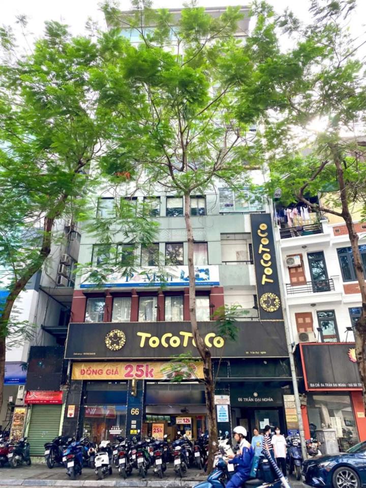 Cho thuê nhà mbkd tầng 1 + 2 toà 66 trần đại nghĩa, hai bà trưng, hn dtsd 130m2