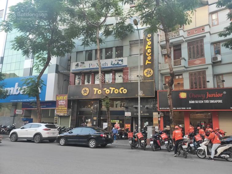 Cho thuê nhà mbkd tầng 1 + 2 toà 66 trần đại nghĩa, hai bà trưng, hn dtsd 130m2