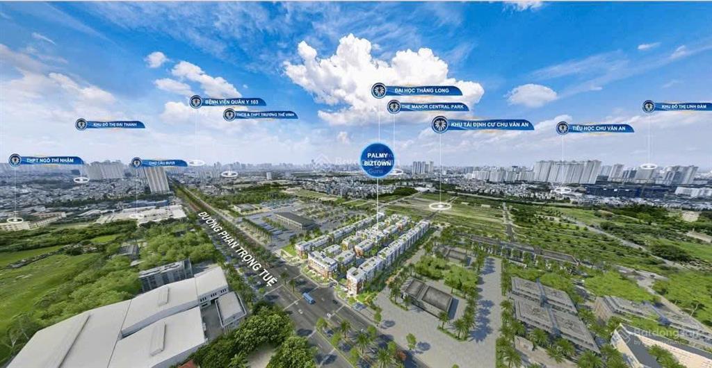 Bán liền kề thương mại palmy biztown giá nhỉnh 7 tỷ đối diện vinhomes olympic  0937 893 ***