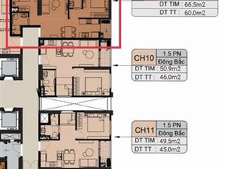 Bán căn góc ch09 đẹp nhất toà rose chỉ 2,79 tỷ tầng trung đẹp.0784 158 ***