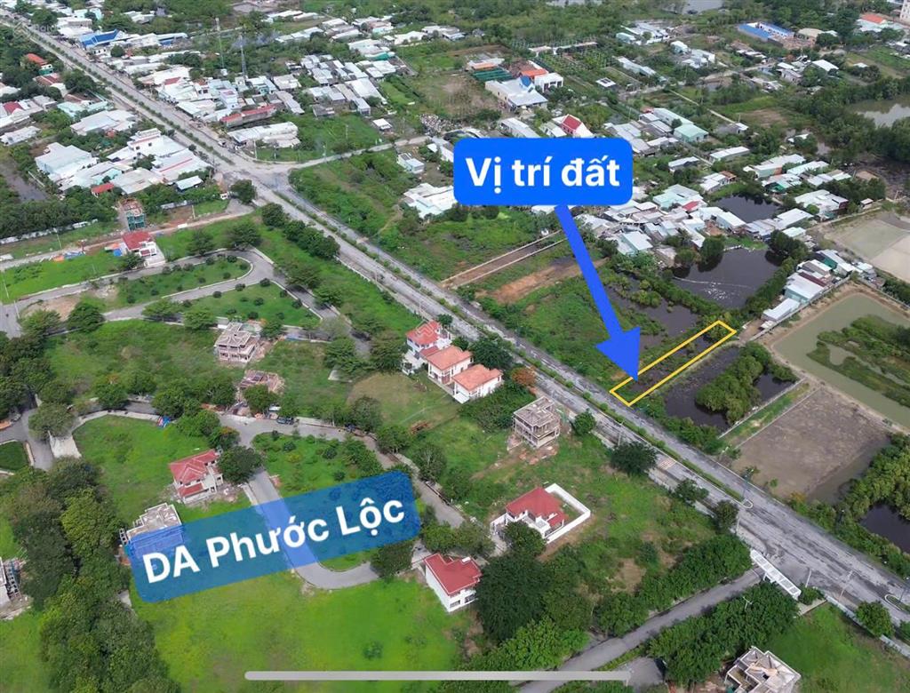Chính chủ cần bán 403m2 mặt tiền lương văn nho đối diện cổng dự án phước lộc