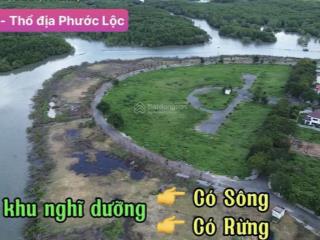 Hàng đẹp  cần bán 5 nền biệt thự view sông kdc phước lộc, cần giờ giá ngộp