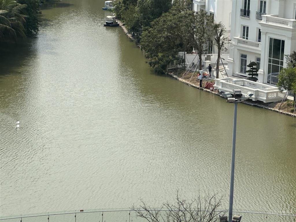 Bán bt hoa phượng. 178m2. đn, mặt tiền 10m, sông trước nhà, hoàn thiện đẹp, thang máy, giá 55 tỷ