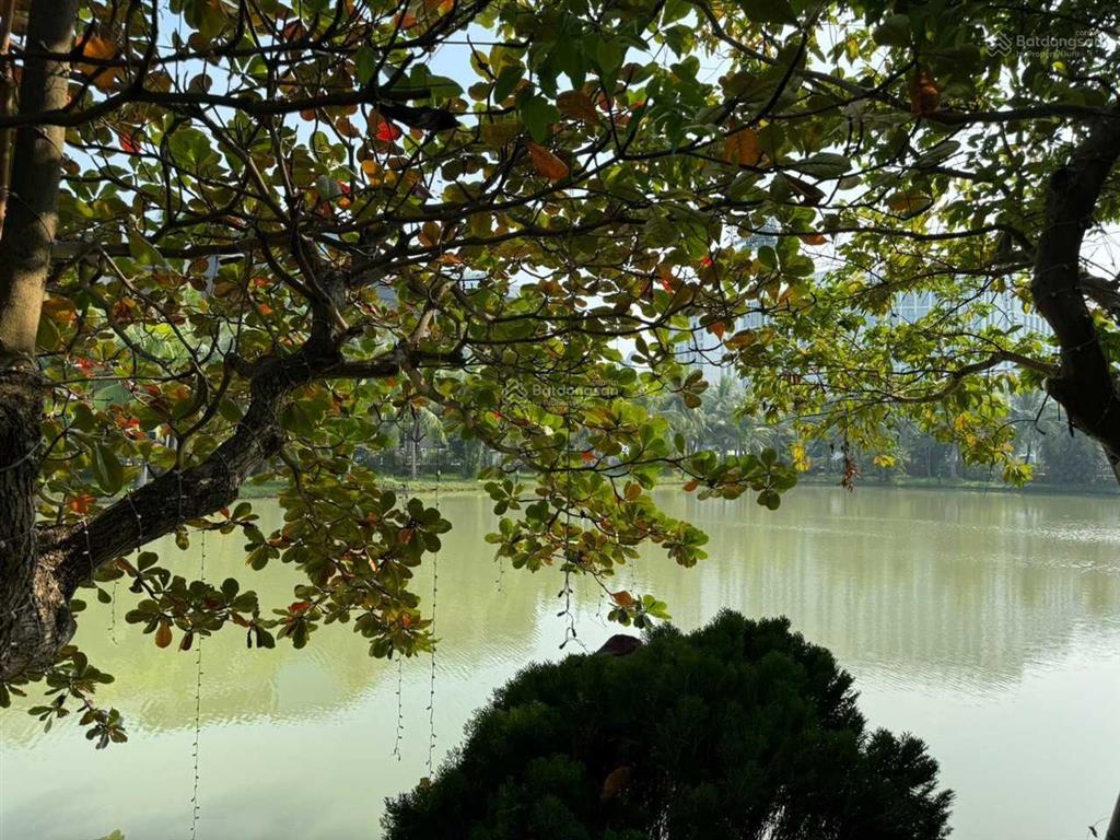 Bán đơn lập bằng lăng 02  07. đn, 495m2, nhà thô. đất vuông, gần ngã ba sông rộng, giá 175 tỷ
