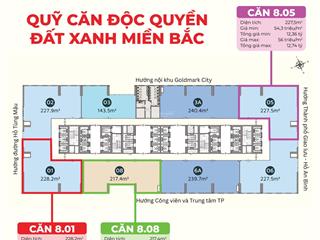 Bán căn hộ văn phòng tại rox tower, giá chỉ 58 triệu/m2, 228 m2, căn đẹp thoáng