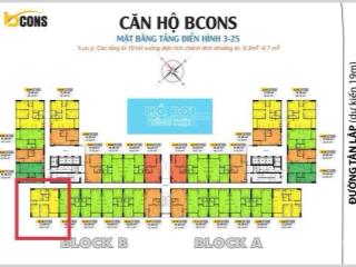 Bán căn goc 3pn bcons miền đông, tầng trung. chỉ 2.75 tỷ, shr. nội thất đầy đủ.
