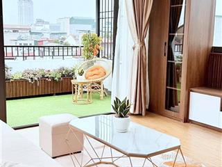 Tòa chdv đường láng, 78m2, dòng tiền 65 triệu/tháng, đường ô tô, căn góc, mới đẹp, đủ nội thất