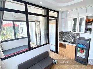 Tòa chdv phố thái thịnh, 85m2*8 tầng, 21 căn hộ đủ đồ, dòng tiền cao 120 triệu/tháng, ba mặt thoáng